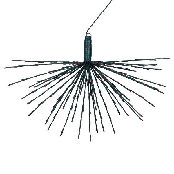 240 Light x 32" 24 volt Green Wire Red 5mm Lights Starburst LED