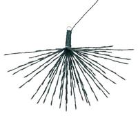 Vickerman 240 Light x 32" 24 volt Green Wire Green 5mm Lights Starburst LED