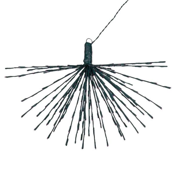 240 Light x 32" 24 volt Green Wire Purple 5mm Lights Starburst LED