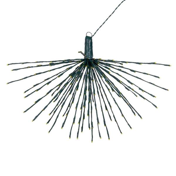 240 Light x 32" 24 volt Green Wire Yellow 5mm Lights Starburst LED