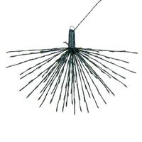 Vickerman 240 Light x 32" 24 volt Green Wire Yellow 5mm Lights Starburst LED