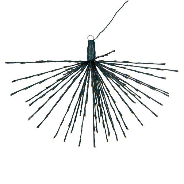 240 Light x 32" 24 volt Green Wire Orange 5mm Lights Starburst LED