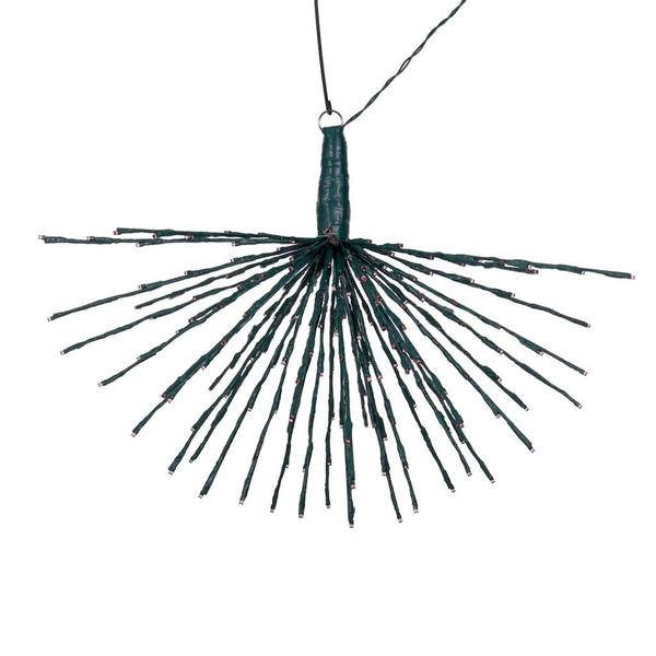 240 Light x 32" 24 volt Green Wire Pink 5mm Lights Starburst LED