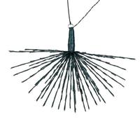 Vickerman 240 Light x 32" 24 volt Green Wire Pink 5mm Lights Starburst LED