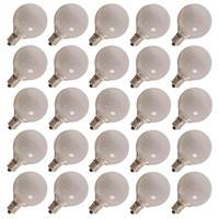 Vickerman 5 watt 120 volt G40 Candelabra Screw Frosted Bulb (25 pack)