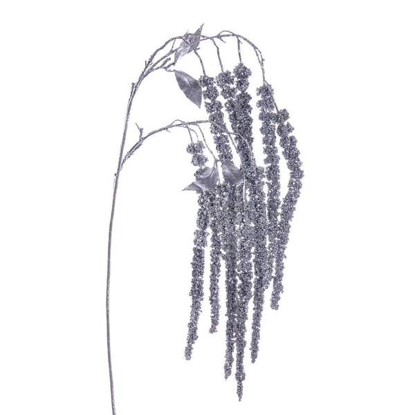 44" Silver Amaranthus Spray Christmas Decoration (2 Pack)