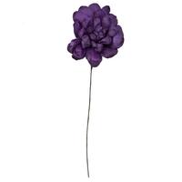 Vickerman 6" Violet Maize Dahlia on 18" stem (6 Pack)