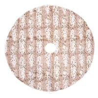 Vickerman 60" Iberian Faux Fur Tree Skirt