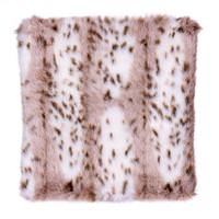 Vickerman 18"x18" Iberian Faux Fur Pillow