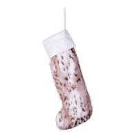 Vickerman 20" x 8" Iberian Faux Fur Stocking