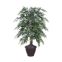 Vickerman 4' Artificial Green Smilax Bush