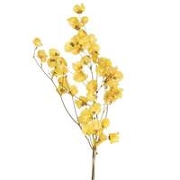 Vickerman 13.5"-17" 60 Blooms Yellow Cara Blossoms