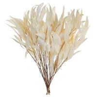Vickerman 18"-20" Bleached Preserved Weeping Willow Eucalyptus (3.5oz bundles)