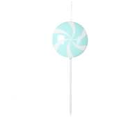 Vickerman 26" Seafoam Flat Lollipop Candy Ornament