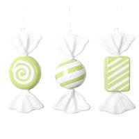 Vickerman 7.5" Lime Candy Assortment Ornament (3 Pack)