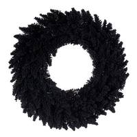 Vickerman 30" Black Fir Wreath
