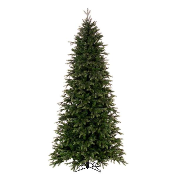 9' x 50" Artificial Slim Douglas Fir Unlit