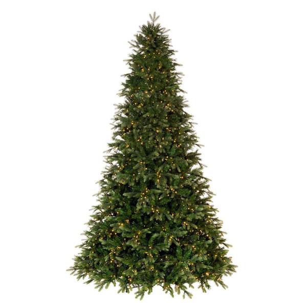 7.5' x 56" Artificial Douglas Fir 750 Dura-Lit® Warm White LED Lights