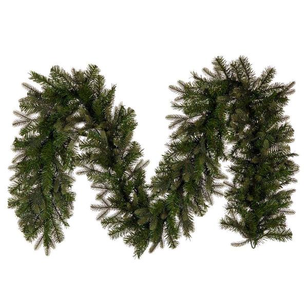 9' x 14" Artificial Douglas Fir Garland Unlit