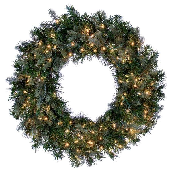 30" Artificial Douglas Fir 70 Warm White LED Lights