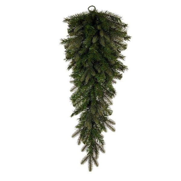 36" Artificial Douglas Fir Teardrop Unlit
