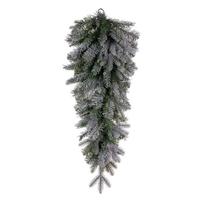 Vickerman 36" Artificial Frosted Douglas Fir Teardrop