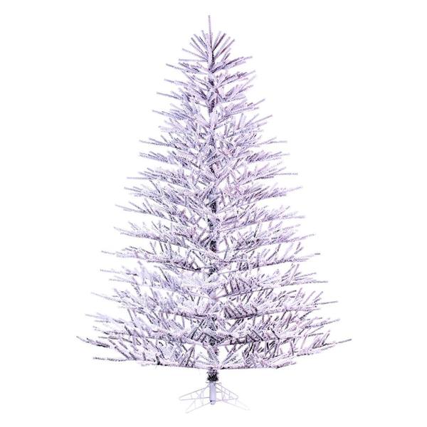 7.5' x 65" Artificial Flocked Pistol Pine