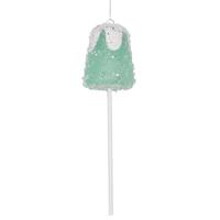 Vickerman 10" Green Gumdrop Lollipop Ornament (3 Pack)