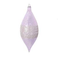 Vickerman 7" Light Purple Shuttle Drop Ornament (4 Pack)