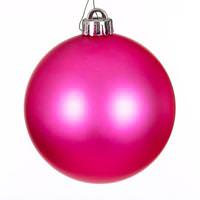 Vickerman 2.75" Hot Pink Matte Ball Ornament (12 pack)