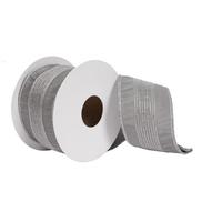 Vickerman 2.5"x15' Blue Glitter Dori Ribbon