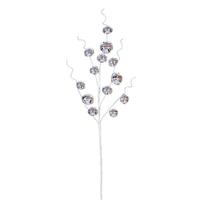Vickerman 33" Silver Metal Jingle Bell Spray (2 Pack)