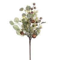 Vickerman 20" Artificial Winter Jingle Bell Spray (2 pack)