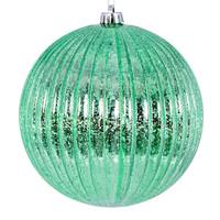 Vickerman 8" Seafoam Shiny Mercury Lined Ball Ornament