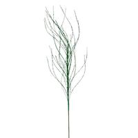 Vickerman 37" Artificial Seafoam Wavy Twig Glitter Spray (6 Pack)