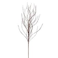 Vickerman 37" Artificial Mocha Wavy Twig Glitter Spray (6 Pack)