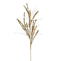 Vickerman 36" Artificial Gold Berry Twig Glitter Spray (6 Pack)