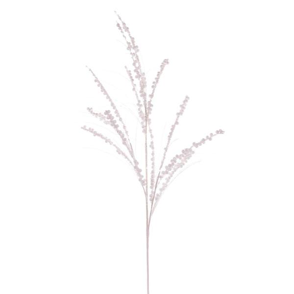 36" Artificial White Berry Twig Glitter Spray (6 Pack)
