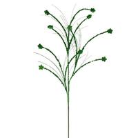 Vickerman 36" Artificial Green Mini Star Glitter Spray (6 Pack)