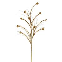 Vickerman 36" Artificial Gold Mini Star Glitter Spray (6 Pack)