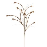 Vickerman 36" Artificial Champagne Mini Star Glitter Spray (6 Pack)