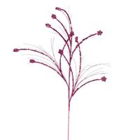 Vickerman 36" Artificial Pink Mini Star Glitter Spray (6 Pack)