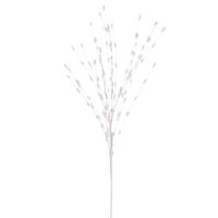 Vickerman 36" Artificial White Berry Glitter Spray (6 Pack)