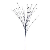 Vickerman 36" Artificial Midnight Blue Berry Glitter Spray (6 Pack)