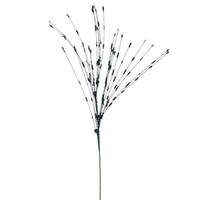 Vickerman 36" Artificial Sea Blue Berry Glitter Spray (6 Pack)