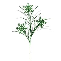 Vickerman 31" Artificial Juniper Snowflake Glitter Spray (6 Pack)