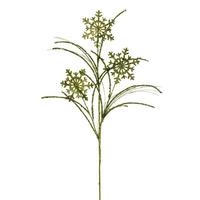 Vickerman 31" Artificial Lime Snowflake Glitter Spray (6 Pack)