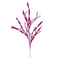 Vickerman 34" Artificial Hot Pink Wavy and Spiral Glitter Spray (6 Pack)