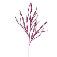 Vickerman 34" Artificial Pink Wavy and Spiral Glitter Spray (6 Pack)