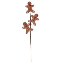 Vickerman 28" Gingerbread Man Spray (6 Pack)